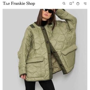 The Frankie shop quilted jacket